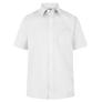 Boys White Short Sleeved Shirts (Twin Pack)