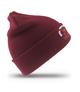 King's Sutton Burgundy Beanie Hat (Badged) 