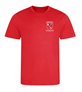 Deddington Polyester Red P.E T-shirt